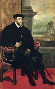 Tiziano, 'Carlo V seduto' (1548)