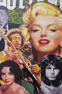 Icons of Pop Art  -Steve Kaufman (detail)