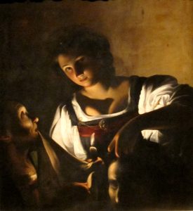 Carlo Saraceni, 'Giuditta con la testa di Oloferne' ( 1618 _ Firenze, Fondazione di Studi di Storia dell'Arte Roberto Longhi)