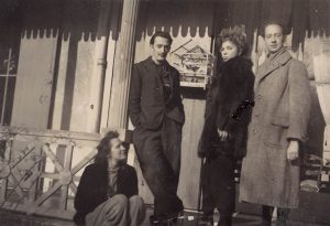 Gala, Salvator Dalì, Leonor Fini, André Pieyre de Mandiargues by Stanislao Lepri, 1940