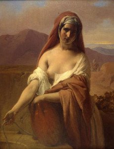 Hayez - Rebecca al pozzo (1848)