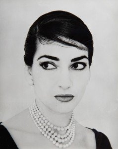 Jerry Tiffany, Ritratto fotografico di Maria Callas, New York, 1958. Collezione Ilario Tamassia.